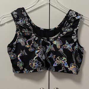holographic butterfly top